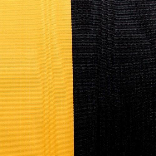 Artikel Kransbånd moiré gul-sort 125 mm