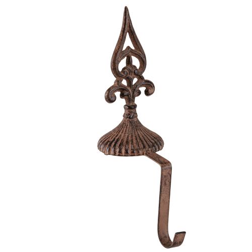 Artikel Kransholder rust vintage holder til stående støbejern H29cm