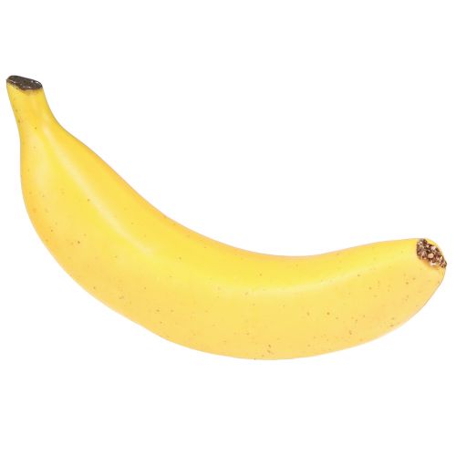 Floristik24 Kunstig banan dekoration gul kunstig frugt som ægte 18cm