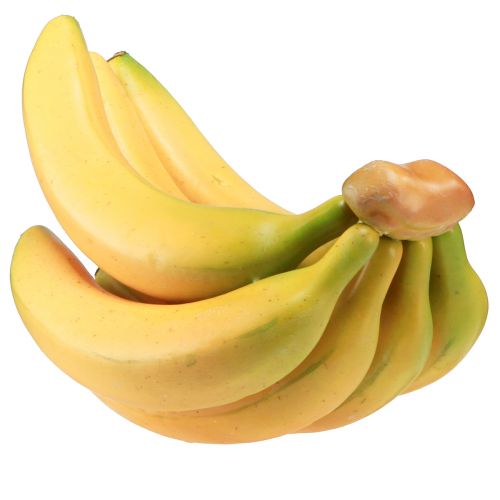 Artikel Kunstige bananer som en flok maddummy gul 21cm