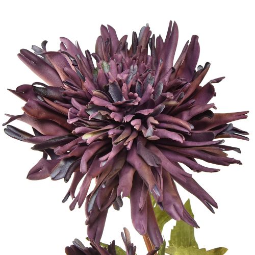 Artikel Kunstig krysantemum 2 blomster lilla Ø5/11cm L70cm