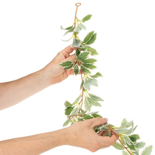 Kunstig guirlande med brogede blade, 175 cm | Floristik24.dk