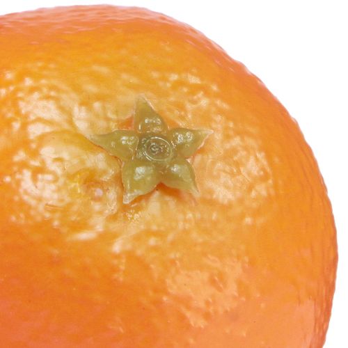 Artikel Kunstig mandarin dekorativ frugt kunstig frugt Ø6cm H5cm