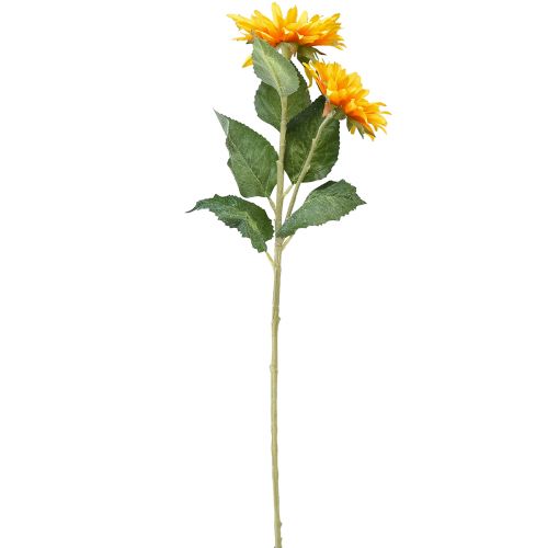 Floristik24 Kunstige solsikker gul 80cm