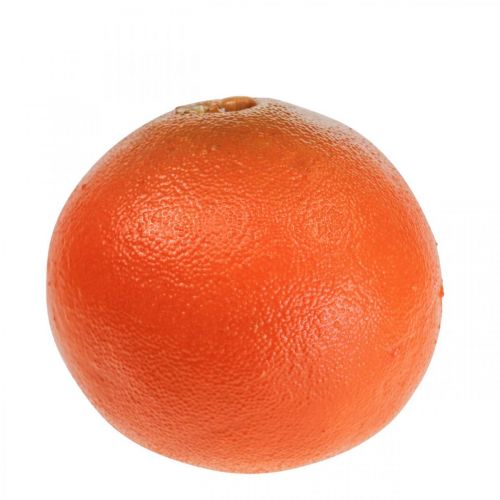 Kunstig orange deco frugt Kunstig frugt Ø8cm H7cm