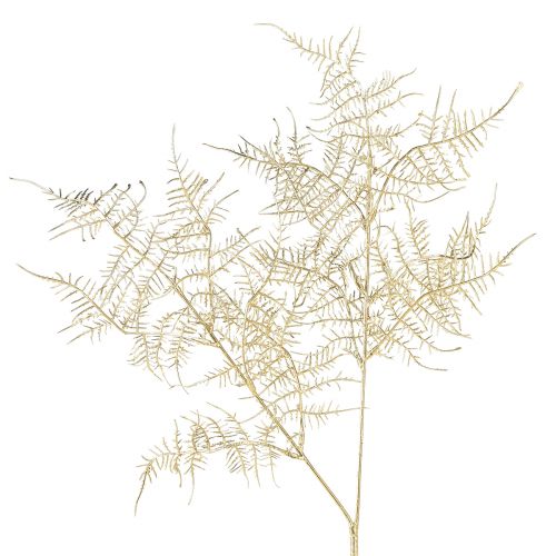 Floristik24 Kunstig bregne julepynt bregne champagne 54cm 2stk