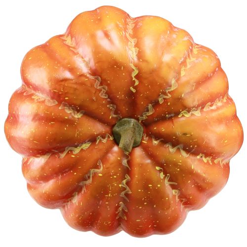 Artikel Kunstgræskar i orange kunstigt grøntsagsefterår Ø27cm