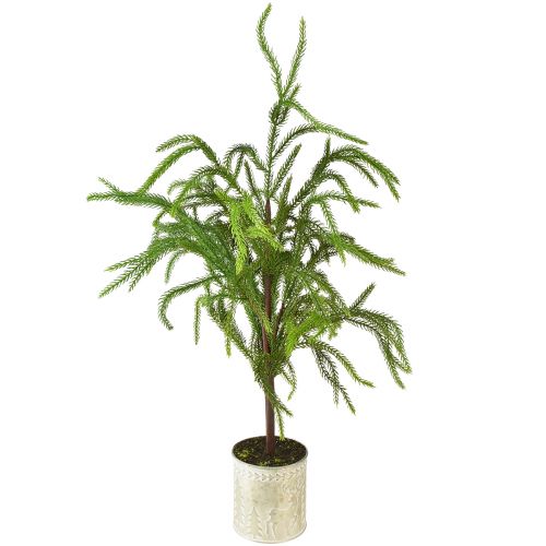 Floristik24 Kunstigt juletræ i potte Mini kunstigt nåletræ 68cm