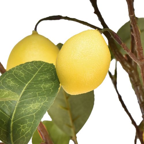 Artikel Kunstigt citrontræ i potte gul 90cm