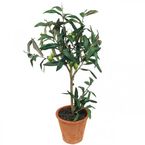 Floristik24 Kunstigt oliventræ i potte Kunstig plante Oliven H63,5cm