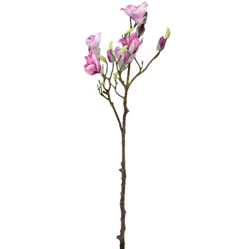 Artikel Kunstig blomst magnolia gren, magnolia pink 92cm