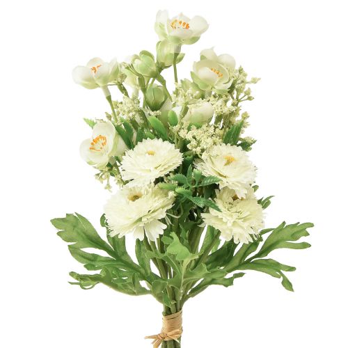 Floristik24 Kunstige blomster dekoration kunstig blomsterbuket Jasmin Bellis kunstig 30cm