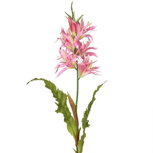 Floristik24 Kunstige blomster, silke blomster dekorativ lilje pink 97cm
