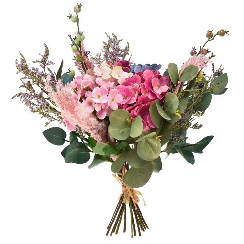 Artikel Kunstig blomsterbuket kunstig hortensia kunstige blomster 50cm