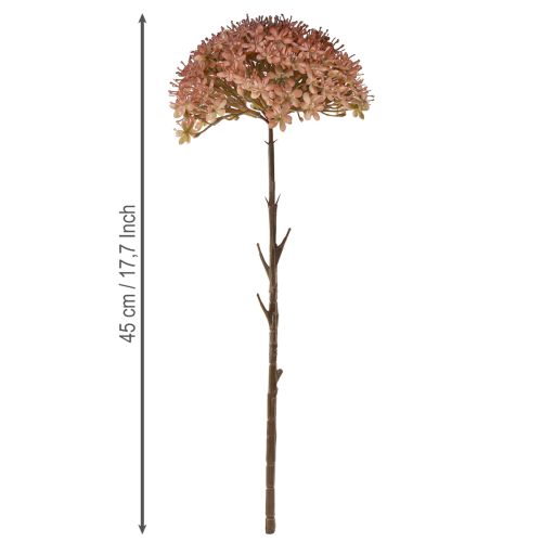 Artikel Kunstig gren efterårsdekoration blomstergren brun rød 45 cm 2 stk.