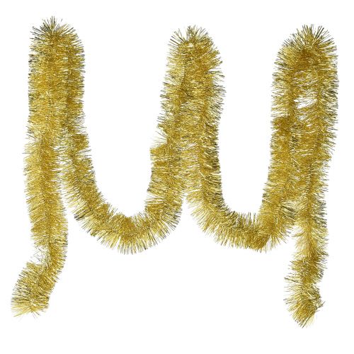 Artikel Glamorøs Golden Tinsel Garland 270 cm – Perfekt til festlige og elegante dekorationer