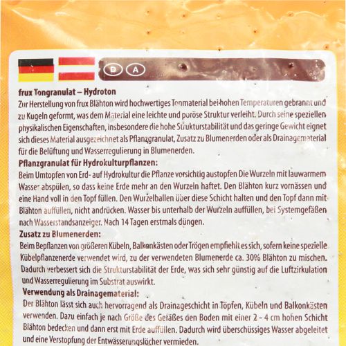 Artikel Lecaton lergranulat ekspanderet ler 8-16 mm 5 liter