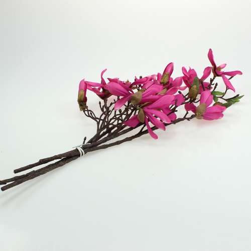 Floristik24 Magnolia gren lyserød 45 cm 4stk