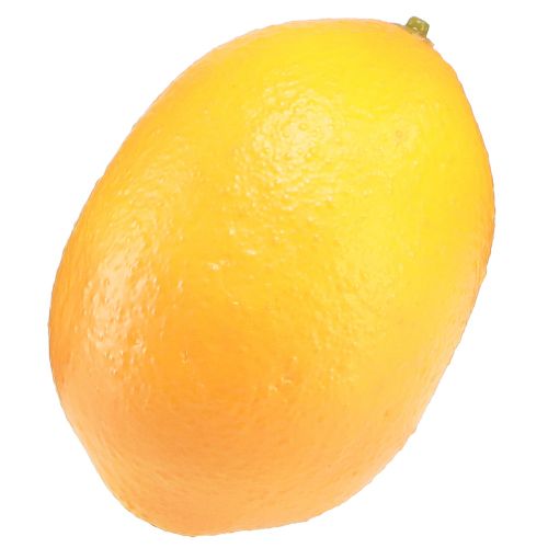 Middelhavs dekorativ citron kunstig citron Ø6,5cm 9cm