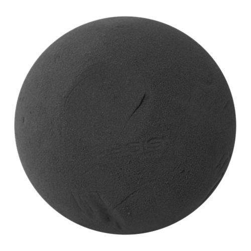 Artikel Blomsterskum kugle plug-in materiale sort Ø20cm