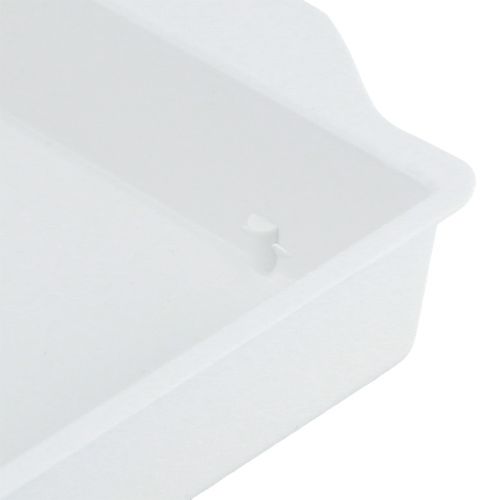 Artikel Bakke til blomsterskum OASIS® Hvid 23×11×2,5cm 25 stk.