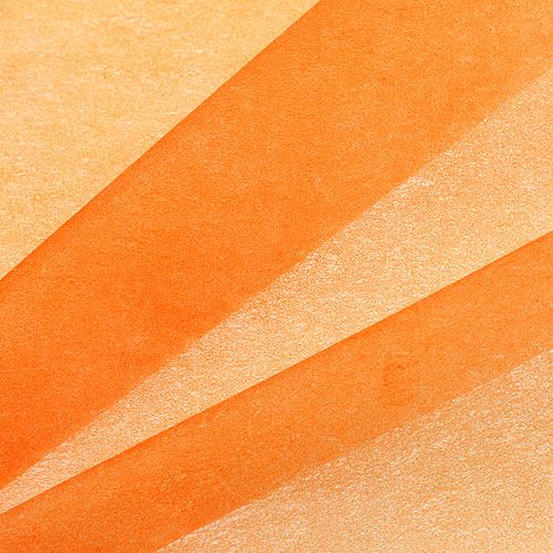 Artikel Dekorativ fleece 60 cm x 20m orange