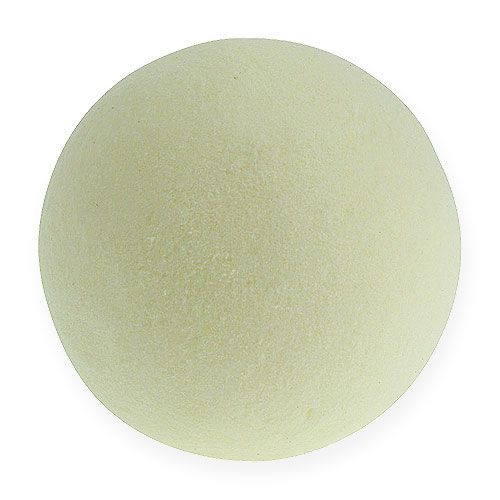 Floristik24 Blomster skumkugler creme 9cm 4stk