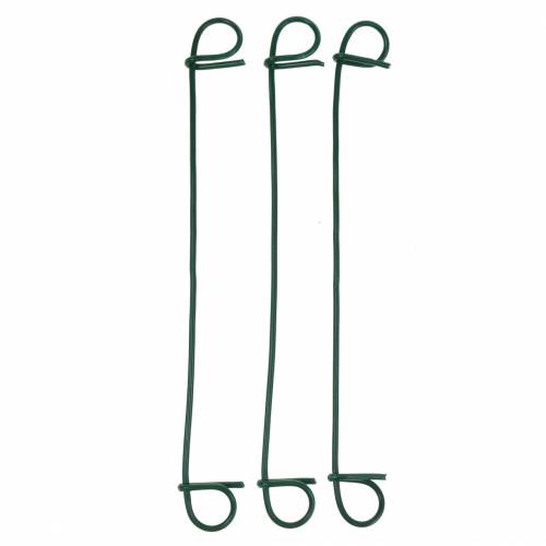 Øjebindingstråd grøn 1mm x 120mm 100 stk