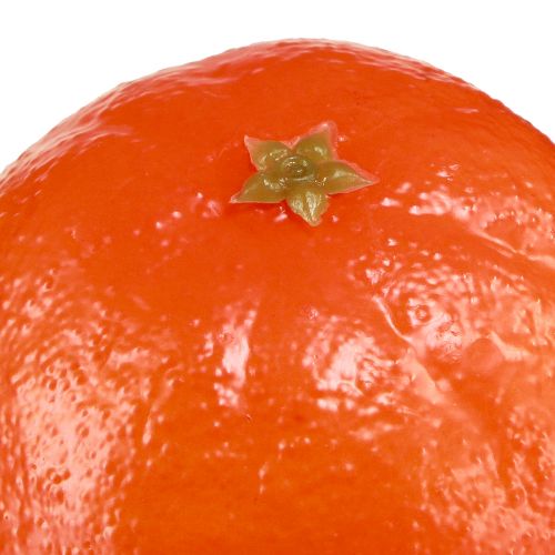 Artikel Orange kunstig dekorativ frugt kunstig frugt Ø8cm 4 stk