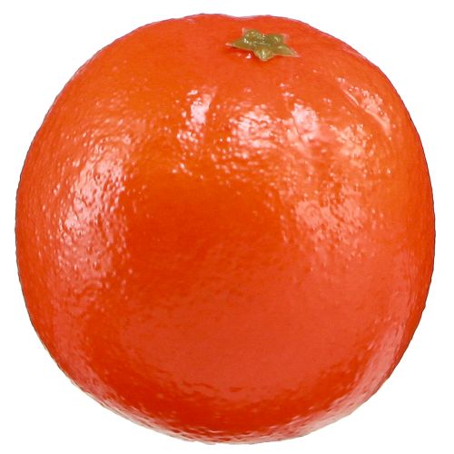 Artikel Orange kunstig dekorativ frugt kunstig frugt Ø8cm 4 stk