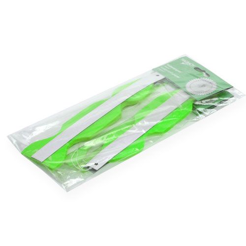 Floristik24 Blomsterstok papirblomstergrøn Ø40cm 4stk