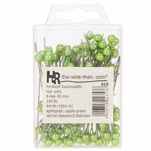 Perlehovednåle Ø6mm 65mm