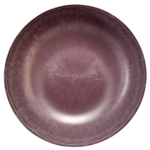 Artikel Elegant lilla plastikskål 37x10,5 cm - alsidig til dekoration - 3 stk.