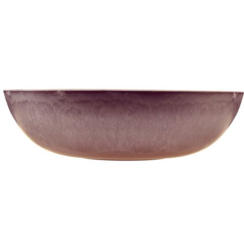 Artikel Elegant lilla plastikskål 37x10,5 cm - alsidig til dekoration - 3 stk.