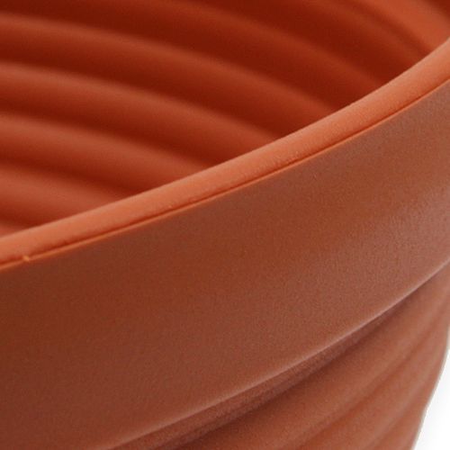 Artikel R-skål plast terrakotta Ø 13 cm - 19 cm, 10 stk