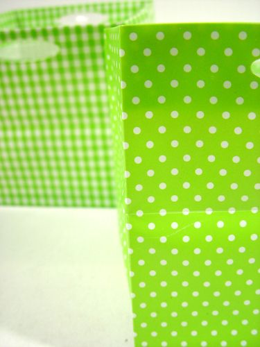 Floristik24 Plastikpose 10,5x10,5cm 16 stk grøn