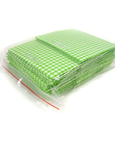 Floristik24 Plastikpose 10,5x10,5cm 16 stk grøn
