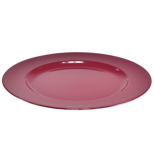 Artikel Alsidige mørkerøde plastplader – 28 cm, perfekt til dekoration og udendørs brug – 4 stk