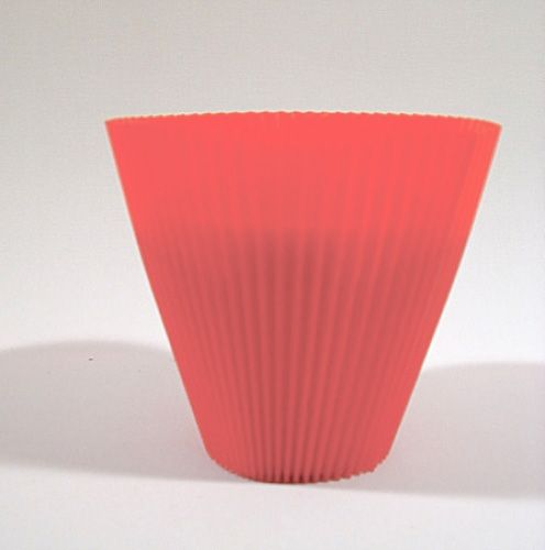 Floristik24 Plisseret manchet laks 8,5 cm (100 stk.)