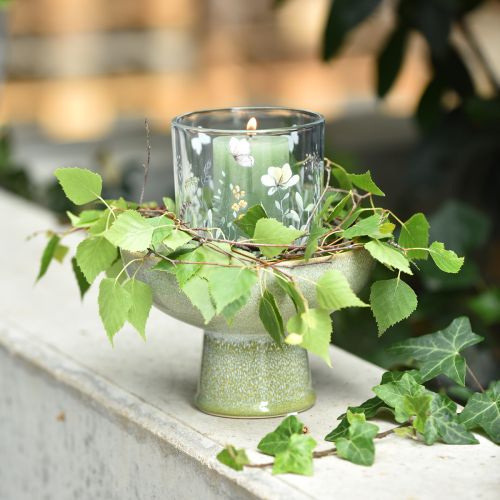 Artikel Keramisk trofæ skål til stilfuld boligindretning, 17 cm