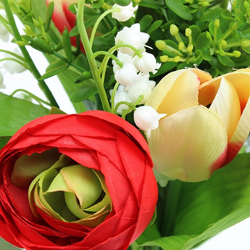 Artikel Ranunculus buket Tulipan buket rød