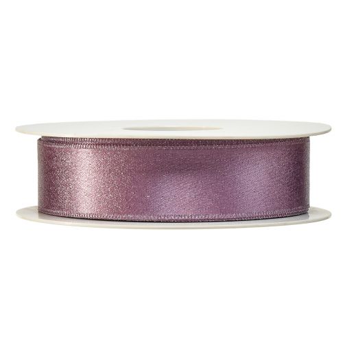 Artikel Dekorativt bånd, pyntebånd, skinnende bånd, pink, B25mm, L20m