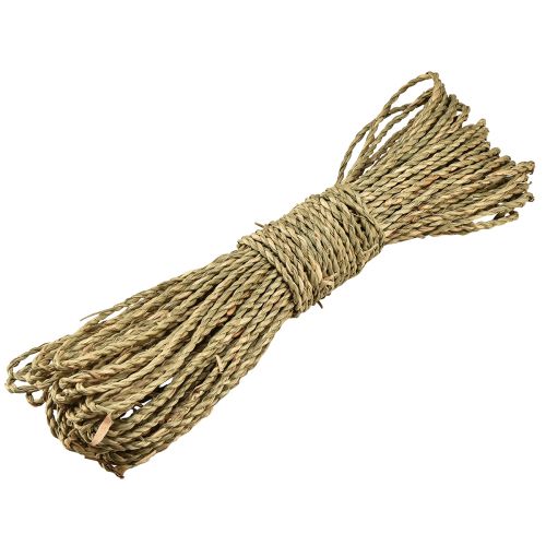 Havgræssnor dekorativt snorreb naturlig L31–32cm