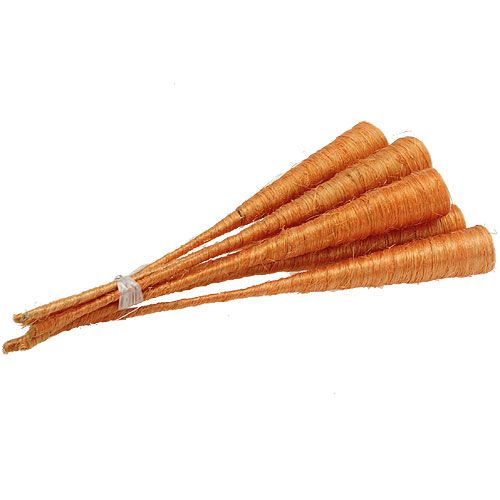 Floristik24 Sisal vase orange Ø3cm L30cm 12stk