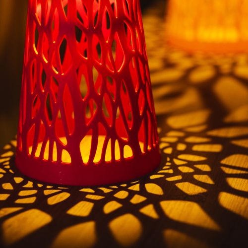 Artikel Solcellelanterne til udendørs brug, perfekt til hyggelige sommeraftener i haven og på terrassen, 26 cm, 2 stk.