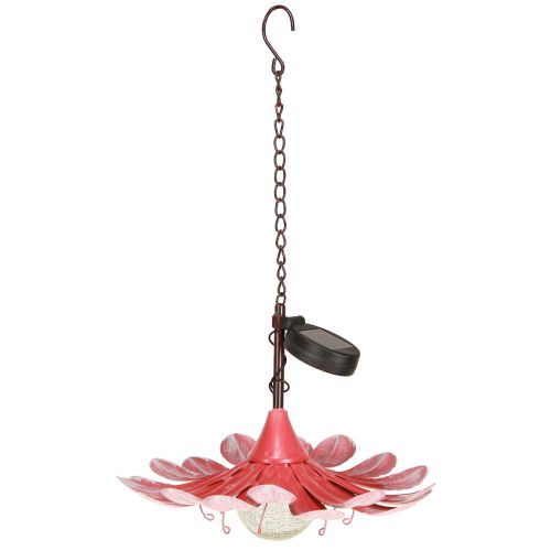 Artikel Solar LED Blomsterhave Lys LED Metal Pink Ø30cm