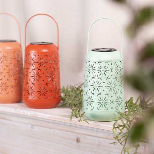 Artikel Solcellelanterne LED udendørsdekoration vejrbestandig til terrasse og balkon 26 cm