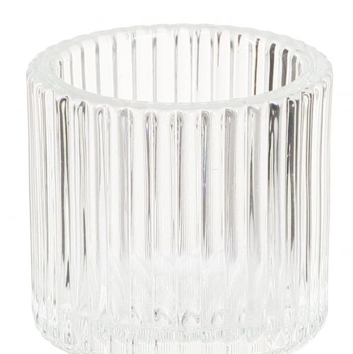 Artikel Pindelysestage glas fyrfadsstage Ø5cm H8cm 4 stk