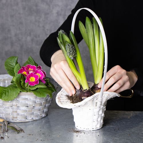 Artikel Blomster- og kronbladskurv, 36 cm, 3 stk.