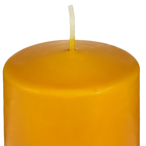 Artikel Søjlelys Wenzellys PURE lys stearin honning 90x60mm